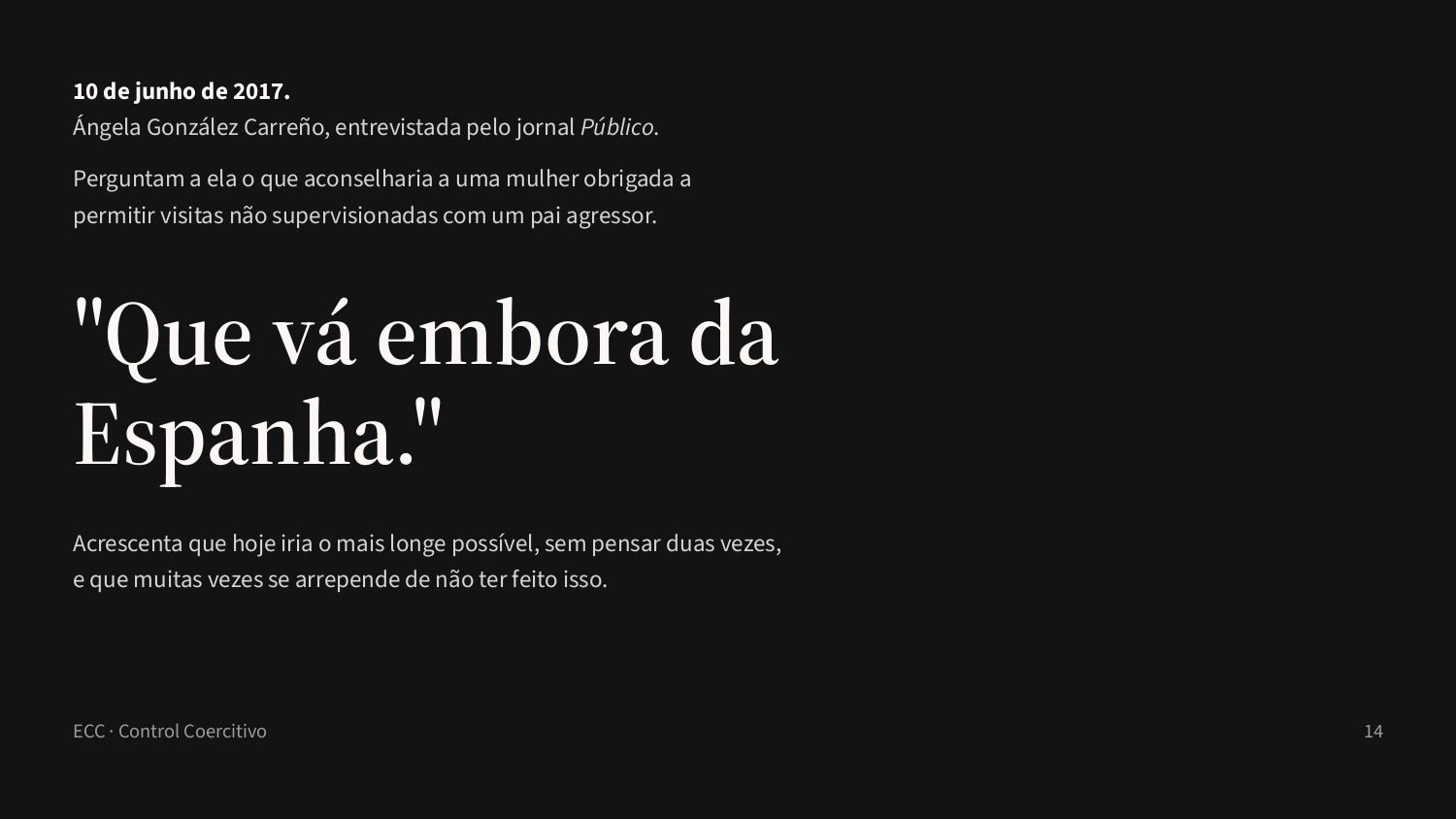 Slide 14: O conselho