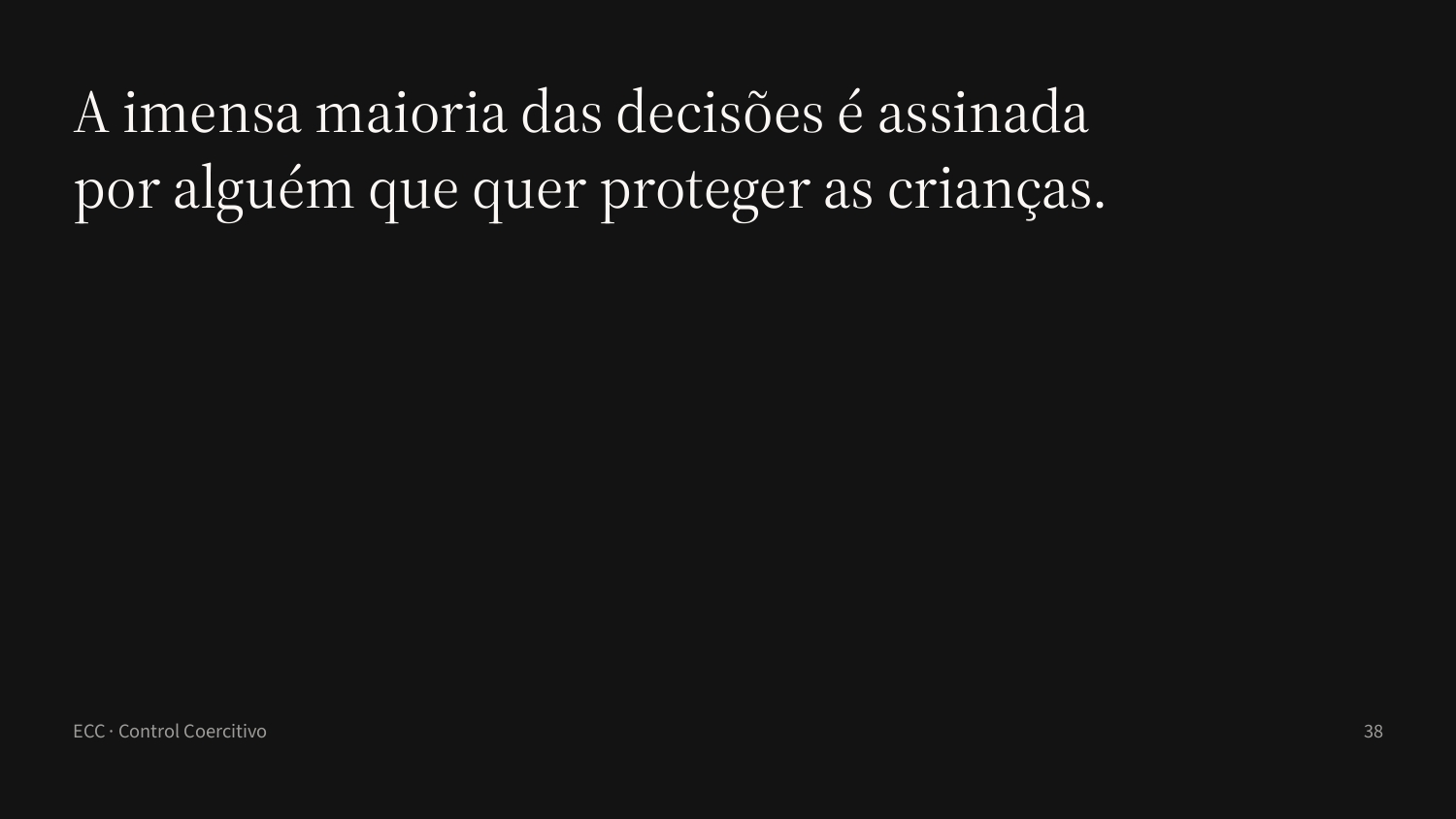 Slide 38: Não é má-fé