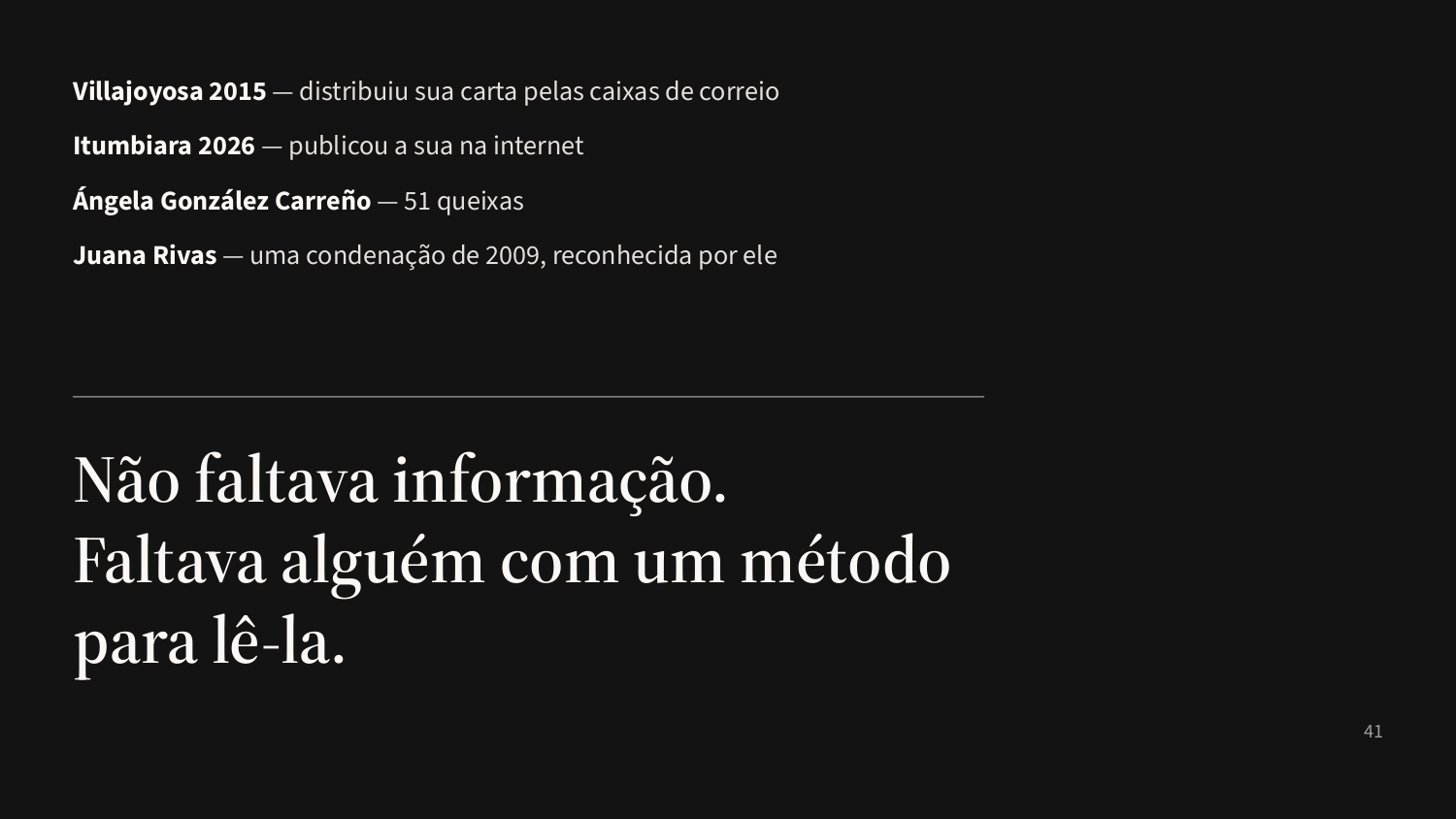 Slide 46: Encerramento