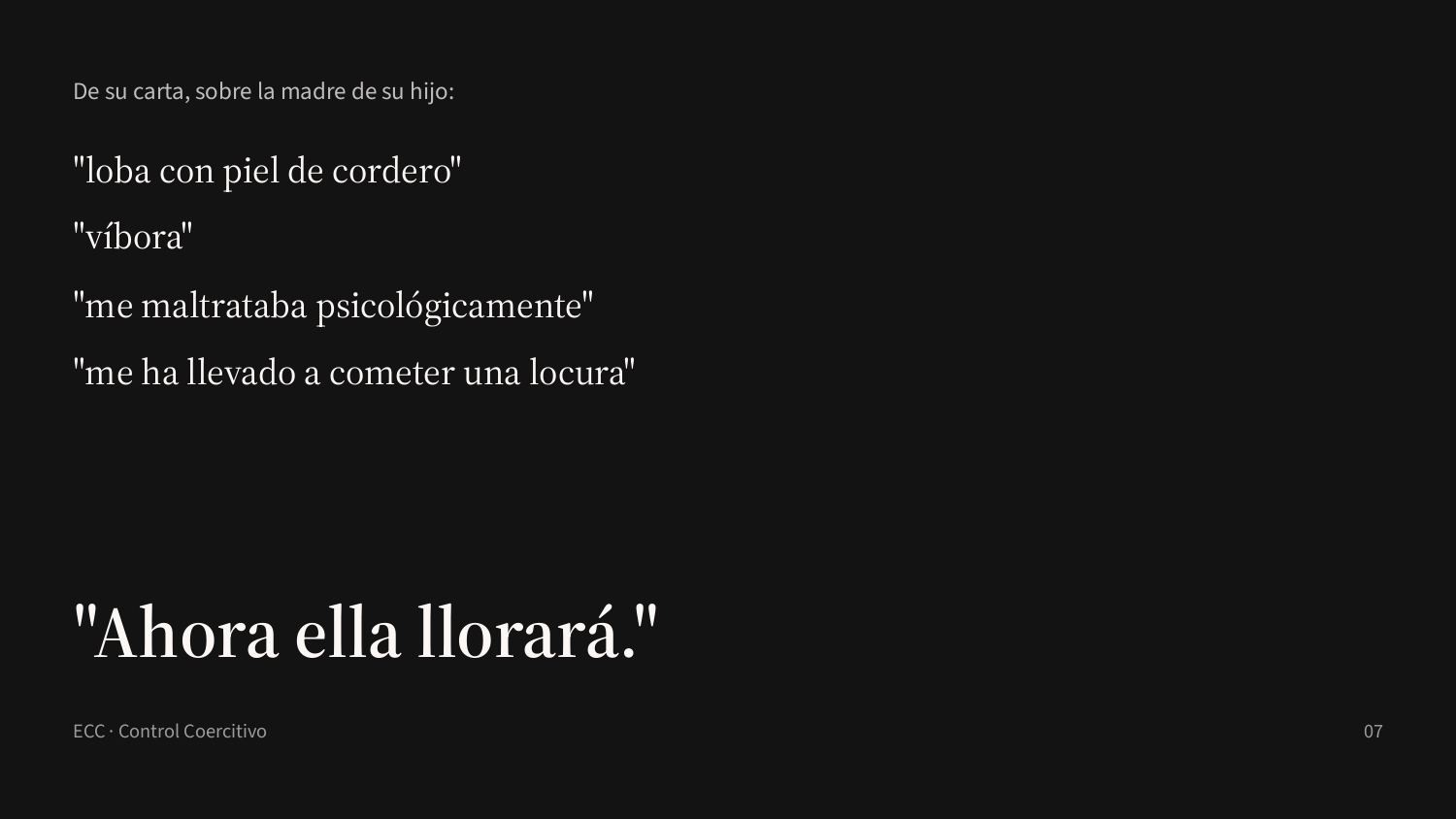 Diapositiva 7: La carta