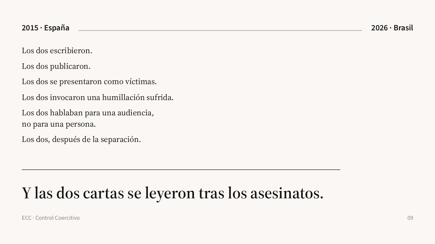 Diapositiva 9: El mismo guion